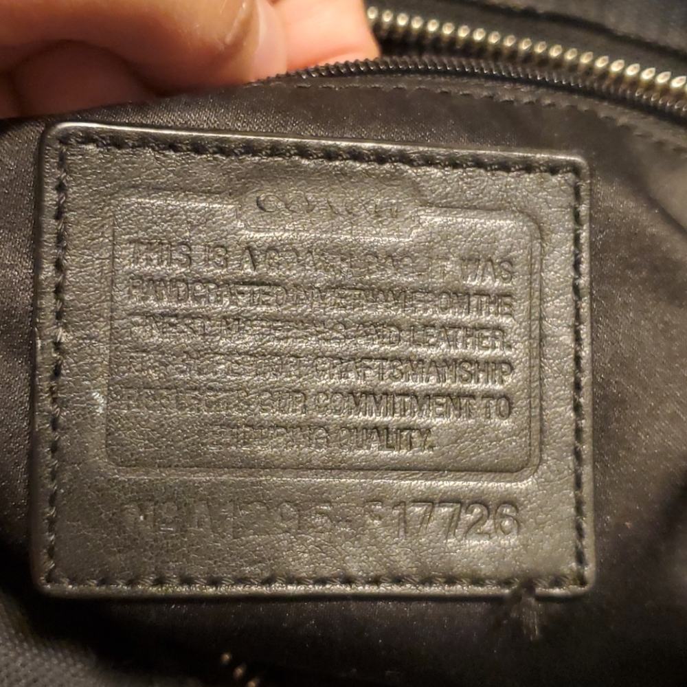 Used coach purse